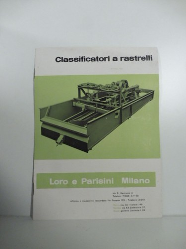 Classificatori rastrelli - classificatori, a