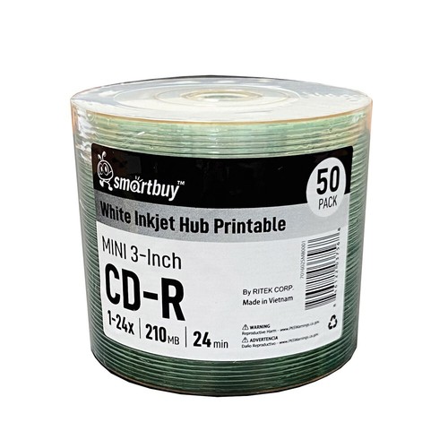 Smartbuy mini 3 in 24 - mini, cd-r
