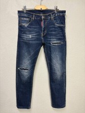 Jeans uomo slim Dsquared2 taglia EU 48/W 32 made in Italy
