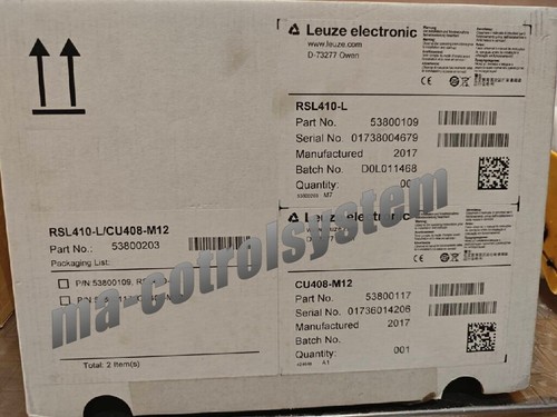 1pz rsl410 cu408 - rsl410-l/cu408-m12, leuze