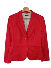 SISLEY Blazer classico Donna Blazer Taglia IT 40 rosso stile professionale
