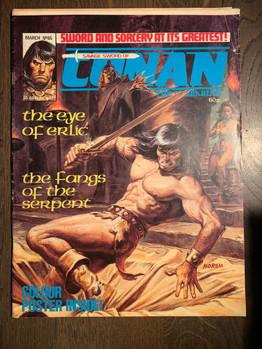 Comic conan the barbarian - comic,