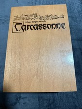 *** CARCASSONNE: LA CITTÀ - cassa in legno stampa originale RARA E COME NUOVA ***