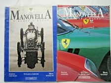 LOTTO RIVISTE LA MANOVELLA/RUOTE A RAGGI auto/moto d'epoca 1992 N.10 - 11