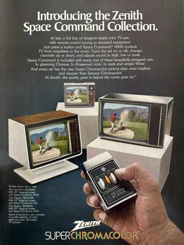 Zenith space command - zenith, 1971