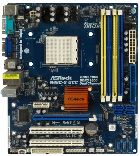 Asrock n68c ucc am2 - asrock, ddr3