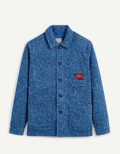 GIACCA STAMPA CELIO X KEITH HARING WORKER CHORE INDACO BLU LARGE COS UNIQLO H&M