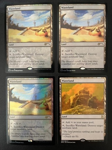 Mtg wasteland tre sono - x4, (tre