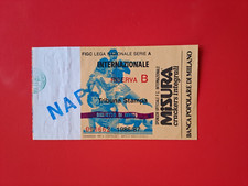 Biglietto 23a giornata