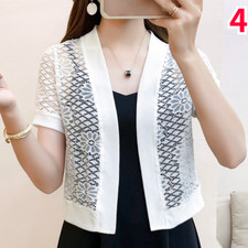 Donna Pizzo Cardigan Floreale