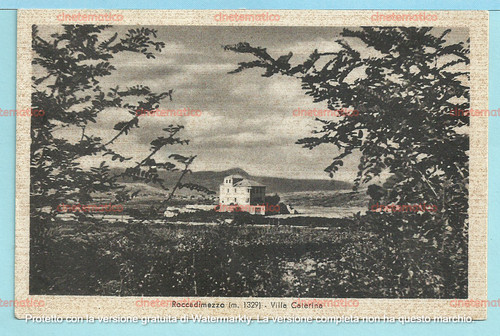 Cartolina rocca mezzo - di,