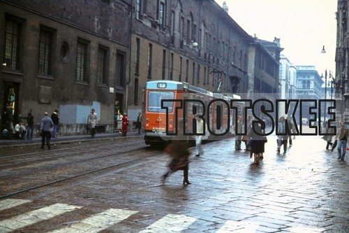 35mm slide italy milan - italy,