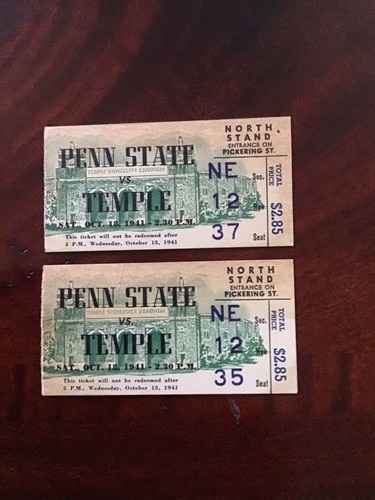 Biglietti calcio penn state - penn, vs