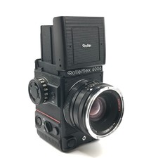 Rolleiflex 6006 w/ Rollei HFT Planar 2.8/80mm Lens – Untested – Parts or Repair