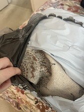 Coprimaterasso matrimoniale futon SONYA NATURAL BROWN BLOCK World Market