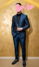 ​Abito Uomo Blu Elettrico