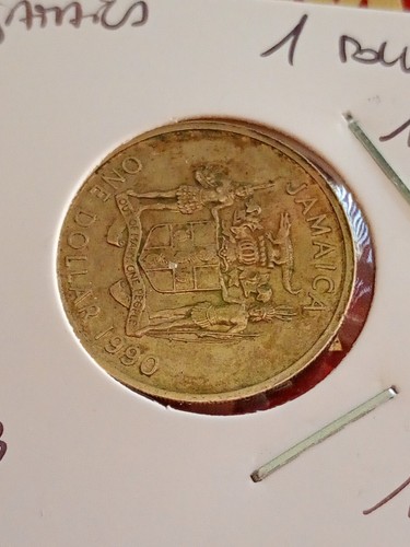 Moneta jamaica dollaro - jamaica, 1993