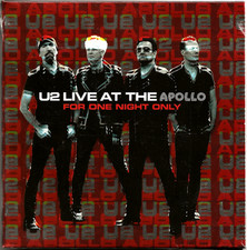 U2 ~LIVE AT THE APOLLO: FOR