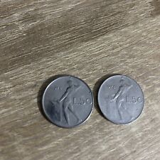 Moneta 50 Lire 1975/1978