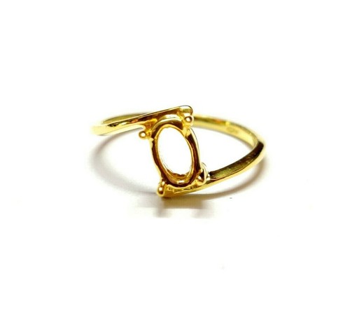 Oro anello fidanzamento 5x7 - oro, di