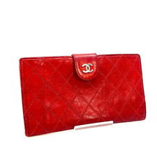 CHANEL Portafoglio Lungo Rosso