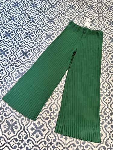 Pantalone palazzo zara - palazzo, verde