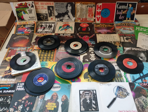 Lotto vinili giri rock - vinili, 45-giri