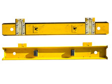 BARRA PARAURTI POSTERIORE  GIALLO FIAT DUCATO- PEUGEOT BOXER -  CITROEN JUMPER