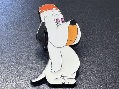 Droopy dog enamel - dog, pin