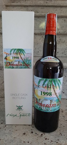 Rhum rum demerara 1998 single - rum,