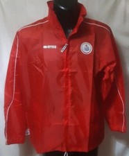 ERREA' KEY WAY GIACCA ANTIPIOGGIA FC BARI 1908 - 2014 - 2015 ROSSO Tg. L NUOVO