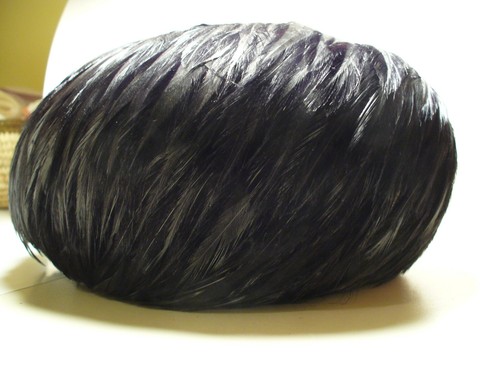 Cappello vintage piume - vintage, in