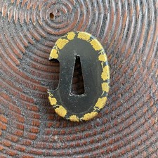 Spada corta Tsuba intarsiata