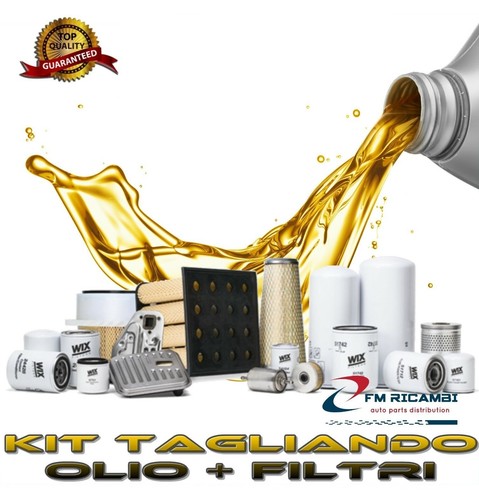 Kit tagliando olio filtri - olio,