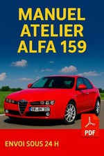 Manuel atelier alfa romeo 159 - manuel,