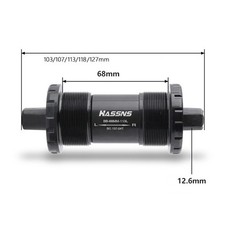 Staffa inferiore asse foro quadrato affidabile componente bicicletta con cuscinetti sigillati