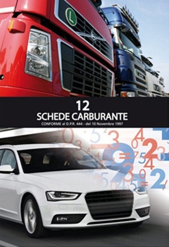 Schede carburante libretto - 12,