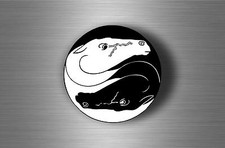 Adesivi adesivo sticker tuning tribale tribali auto moto jdm ying yang cavallo