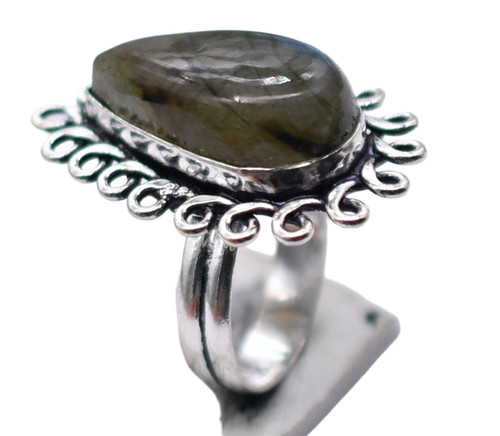 Anello placcato argento antico