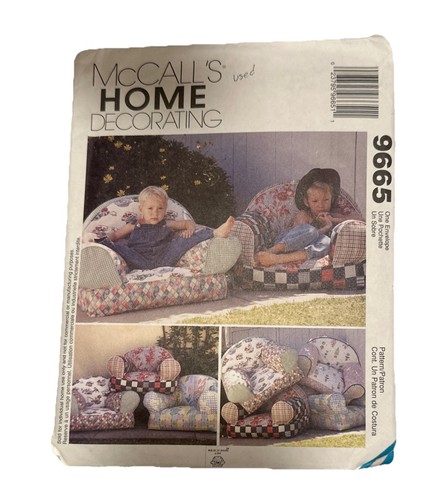 Mccalls 9665 sedia imbottita - mccalls,