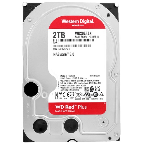 Red plus wd20efzx 2tb - red,