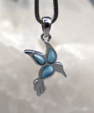 Ciondolo larimar uccellino - larimar,