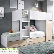 Letto a castello con armadio