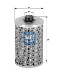 Filtro carburante ufi - filtro,