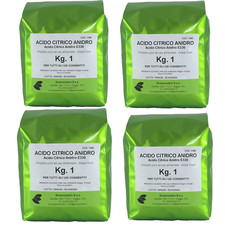 KG. 4 ACIDO CITRICO ANIDRO IN