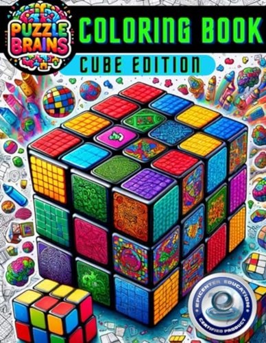 Puzzle brains coloring book - coloring,
