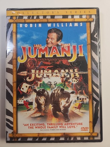 Jumanji dvd 2000 collectors - jumanji,