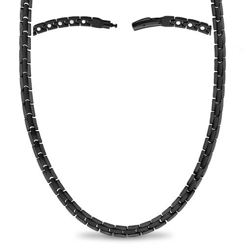 Collana magnetica titanio - collana,