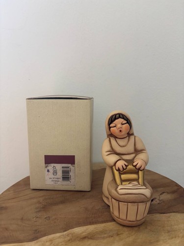 Lavandaia champagne presepe - lavandaia,