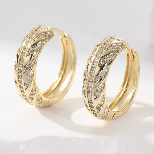 Orecchini donna creoli oro - ✨,